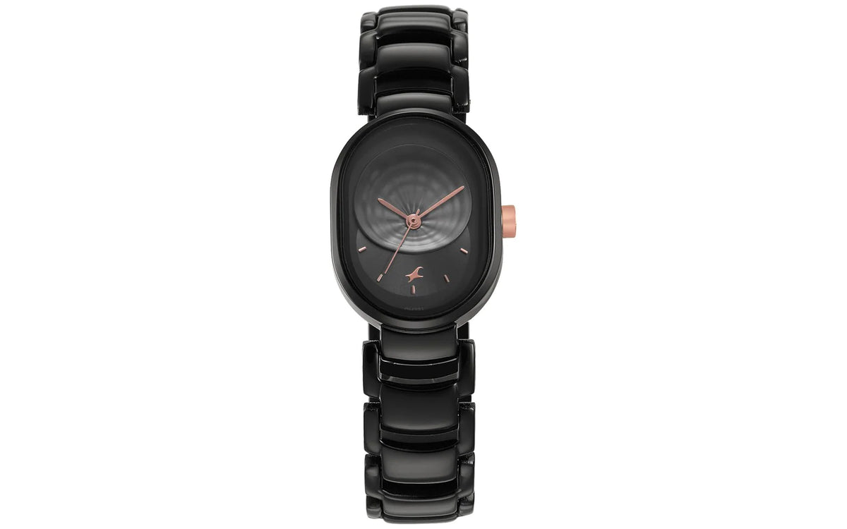 Fastrack 6274KM01 Black Metal Analog Women s Watch Better Vision