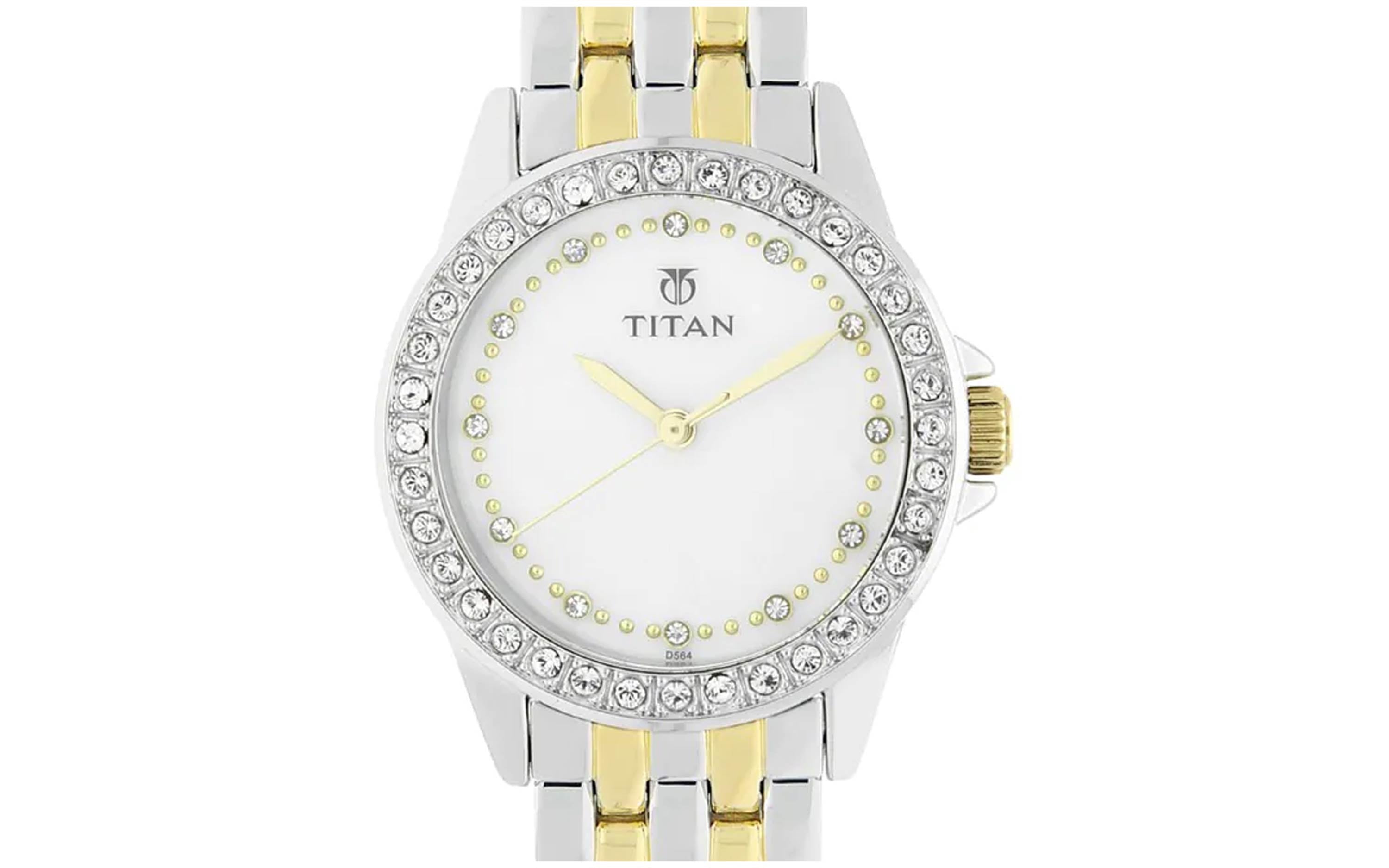 Buy Titan White Dial Silver Band Analog Stainless Steel Watch For Women  -NR2536BM02 at Amazon.in