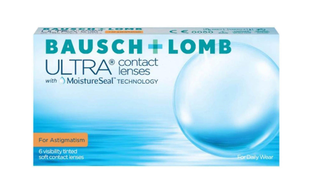 Bausch & Lomb Ultra (Toric Monthly Disposable Contact Lens) 6 Lens Pack Front Image