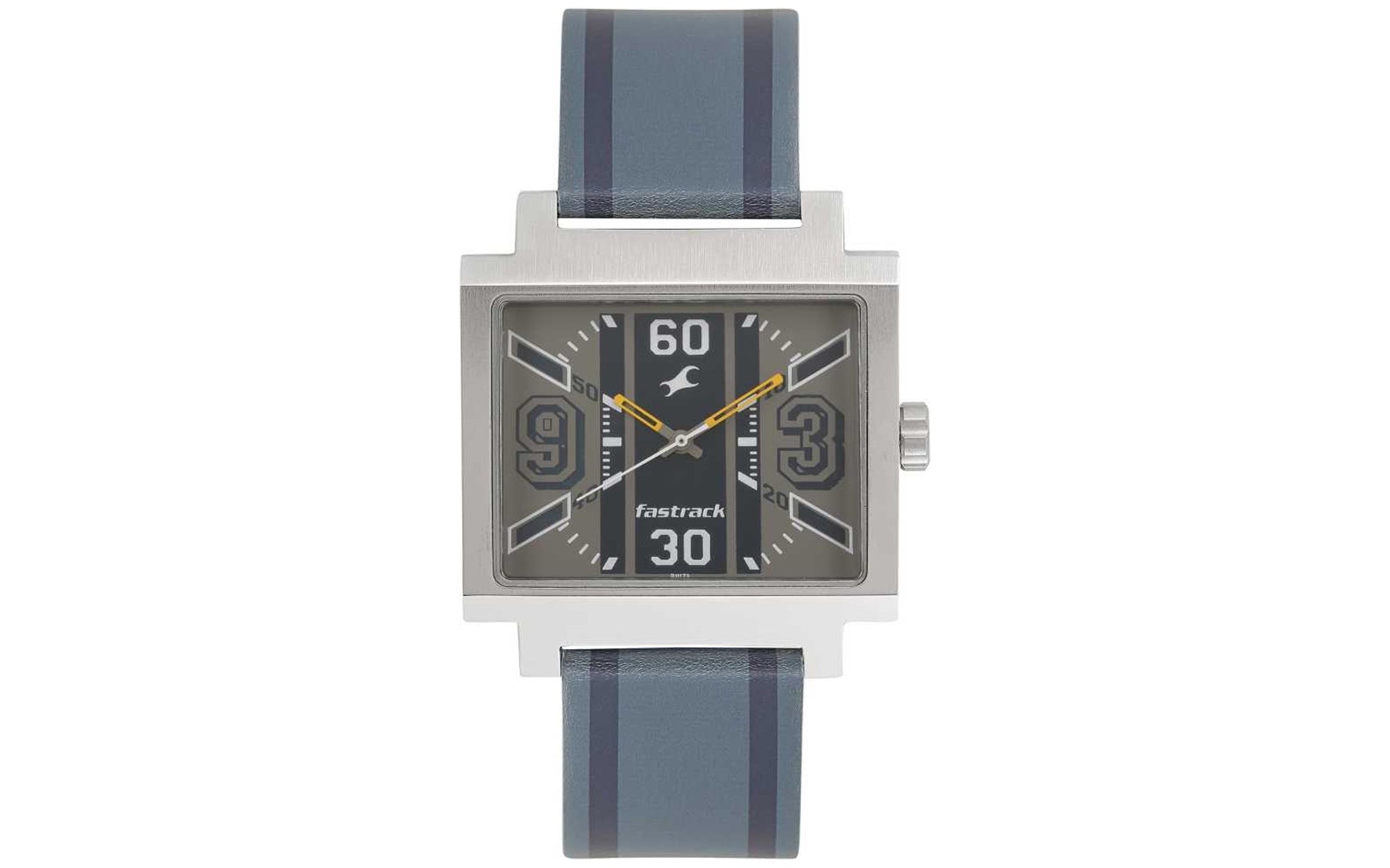 Fastrack 3180SL02 Gray Metal Analog Watch for Men Better Vision