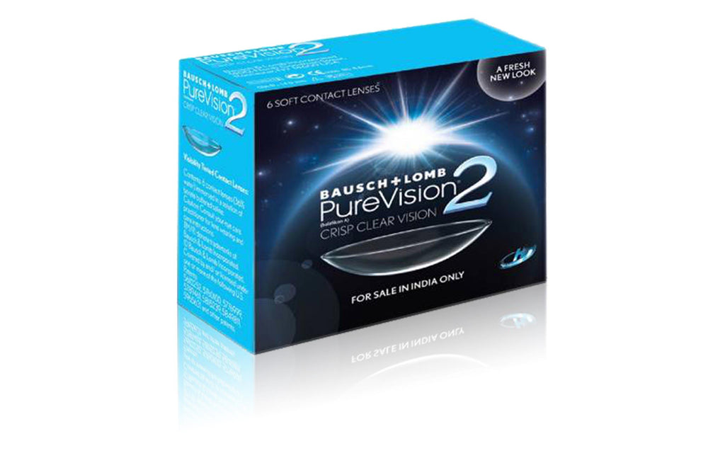 Bausch & Lomb PureVision 2 HD (PV2 Monthly Disposable Spherical Contact Lens) 6 Lens Pack Right Image